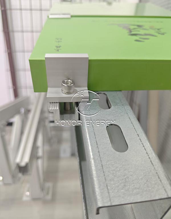 No Drill Solar end clamp