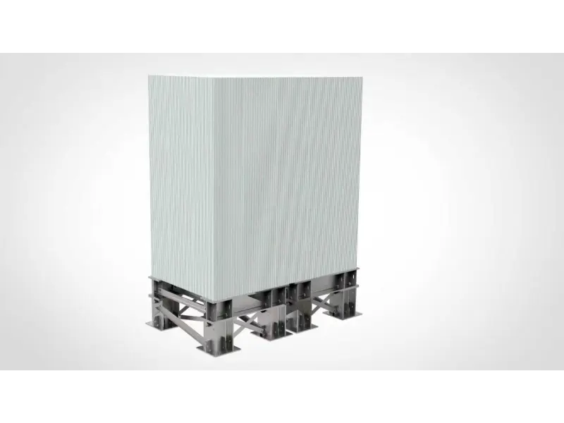 Aurinkoenergian akkuteline